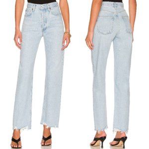 NWT Agolde 90s Pinch Waist High Rise Straight Jeans